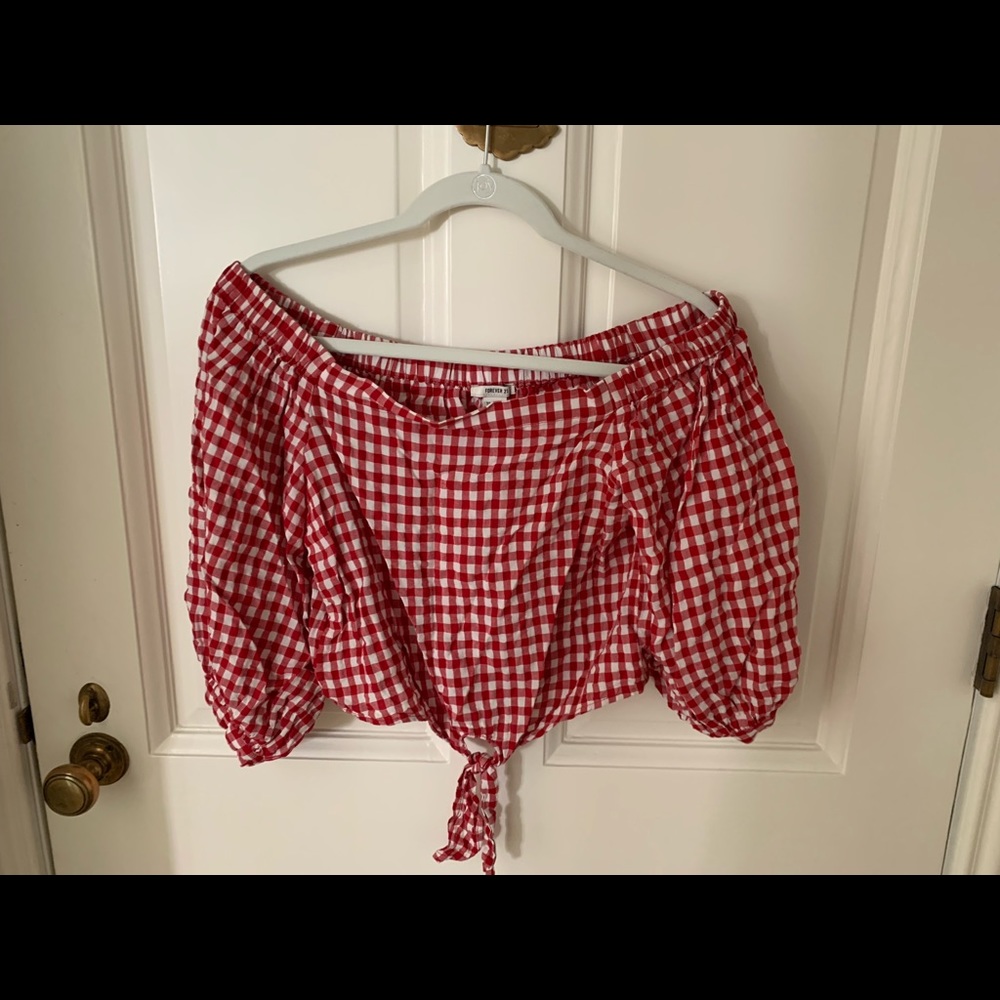 Forever 21 cotton crop top size M
